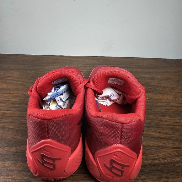 Puma STEWIE x RUBY Stewie 2 Bright Ruby Basketball Shoes Red New WOB Women's 8 - Picture 4 of 7